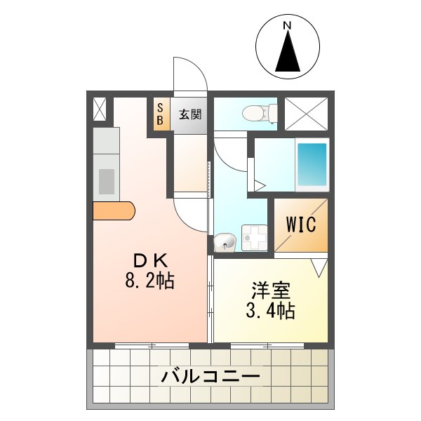 シャルマンツカーサの間取り