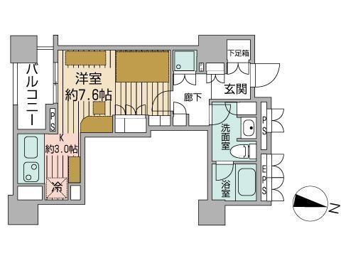 プライムメゾン大通公園の間取り