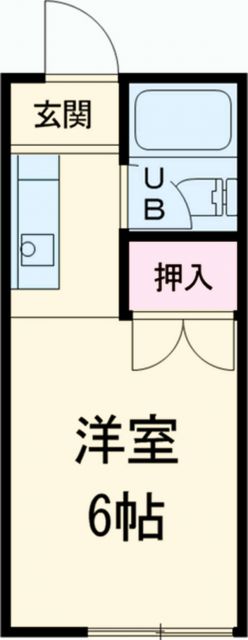 【鈴蘭荘の間取り】