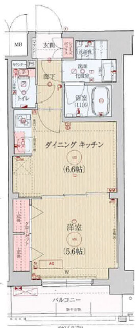 ベラジオ雅び京都西院の間取り