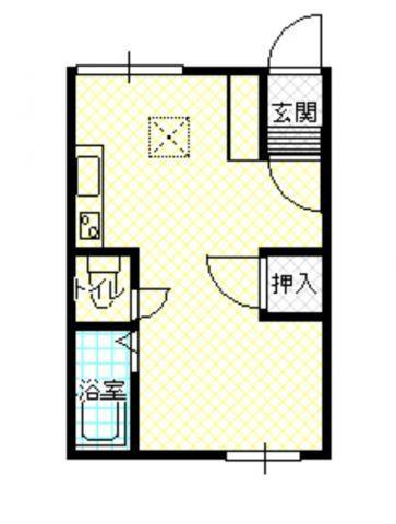 深川総合ハイツＡの間取り