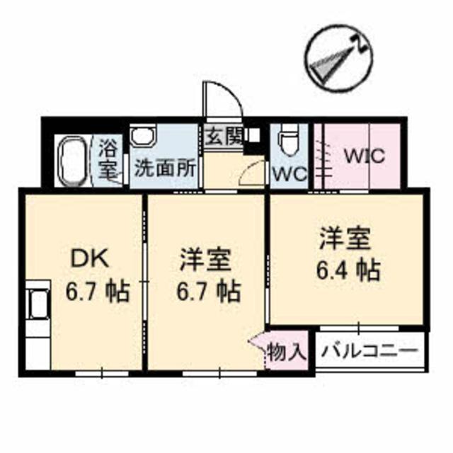 アザレアヒルズ西条の間取り