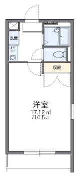 レオパレスクレールの間取り