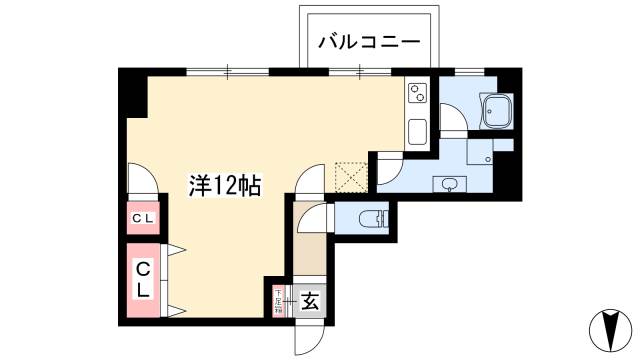 ナゴヤマンション今池の間取り