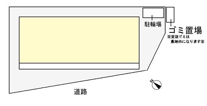 【野田市野田のアパートの駐車場】