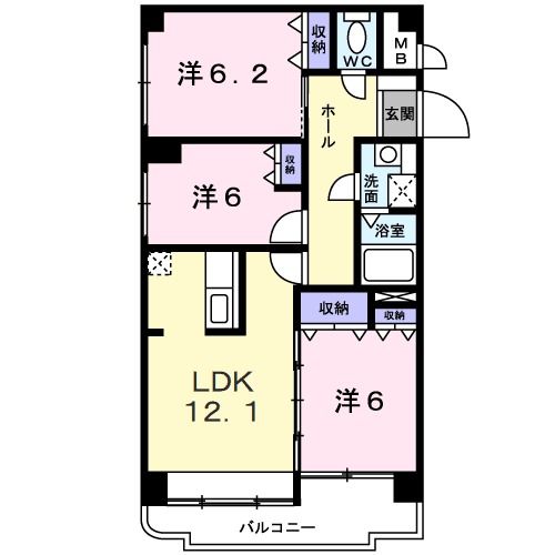 マーヴェラス２１の間取り