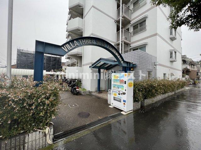 【大阪市大正区鶴町のマンションのエントランス】