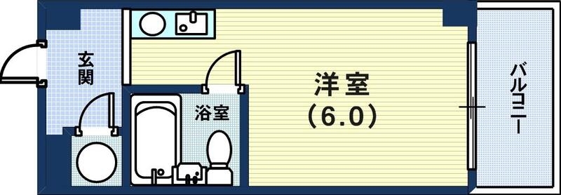 カサベラエステ三宮の間取り