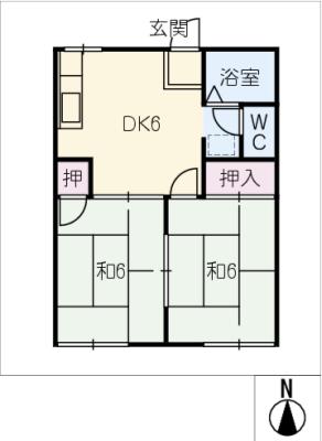 第３メゾン勝沼の間取り