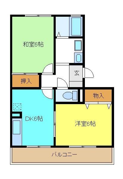 ウインドミル１の間取り