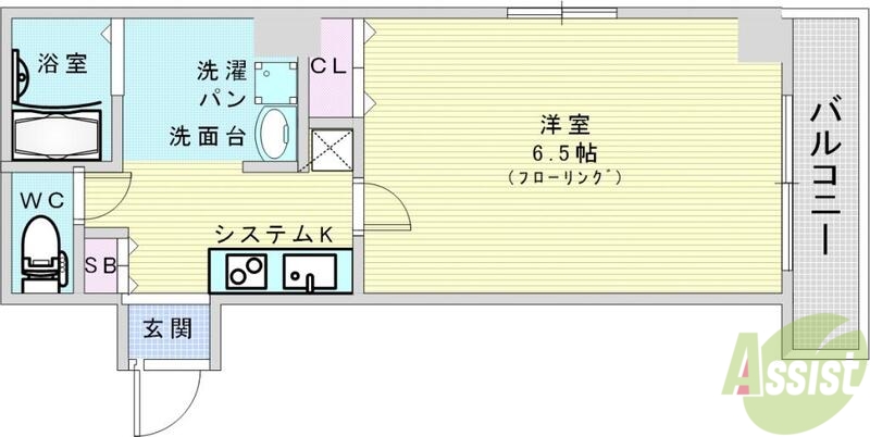 【みおつくし堂島の間取り】