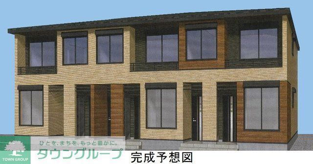 高座郡寒川町一之宮のアパートの建物外観