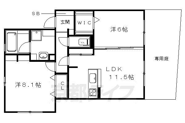 オーキッドの間取り