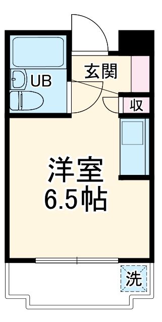 豊橋市往完町のマンションの間取り