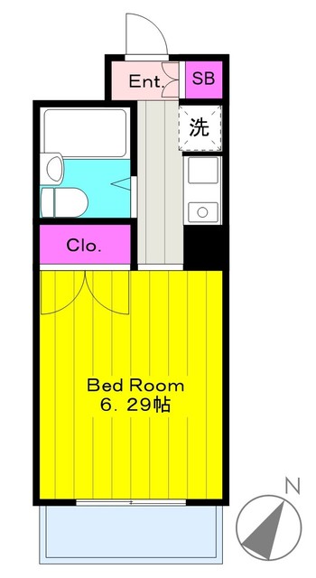 川崎市多摩区登戸のマンションの間取り