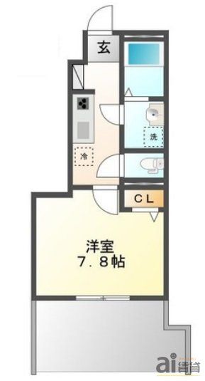 東大和市南街のアパートの間取り