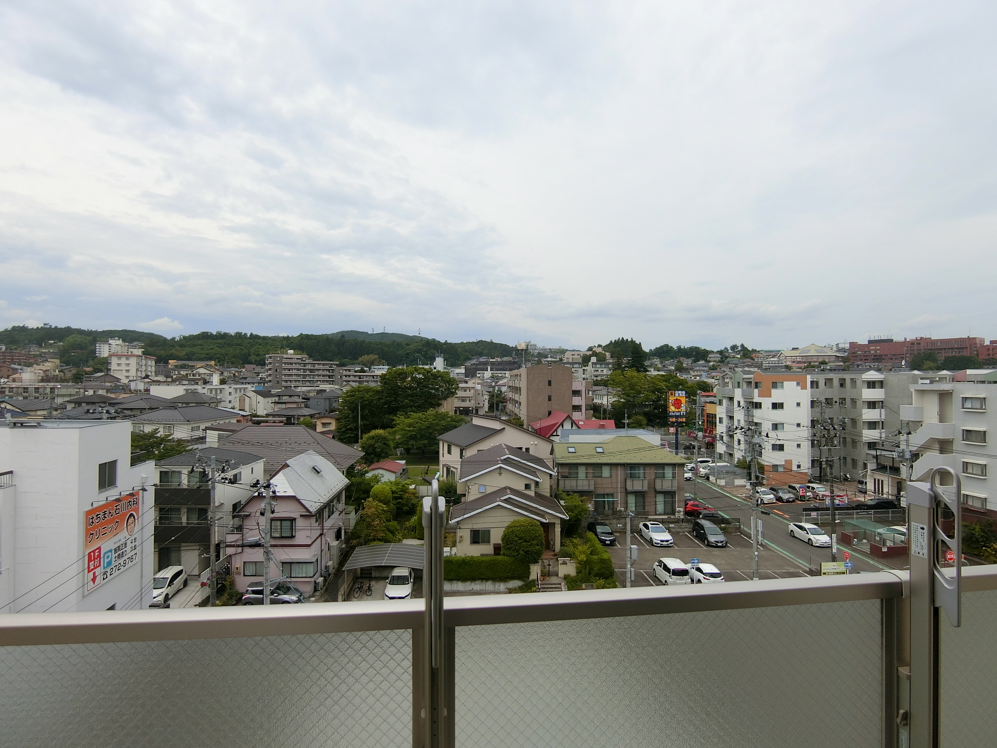 【仙台市青葉区八幡のマンションの眺望】