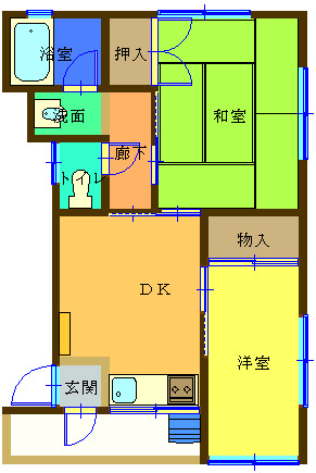 ハイツみすずの間取り