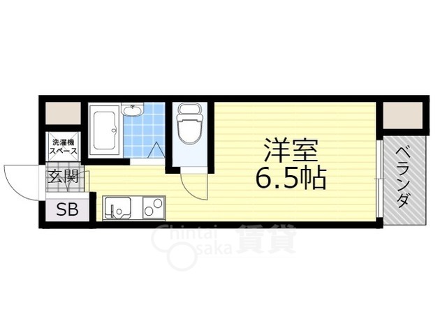 豊中市柴原町のアパートの間取り