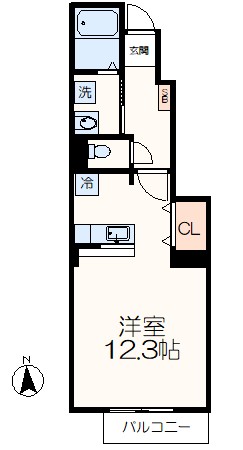 フィデール聖蹟桜ヶ丘の間取り