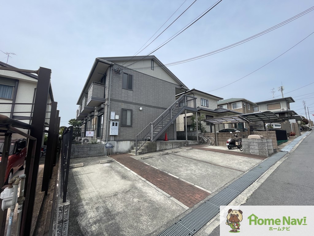 建物外観　「セジュールモリタ」、現地待ち合わせでのご案内も可能です。