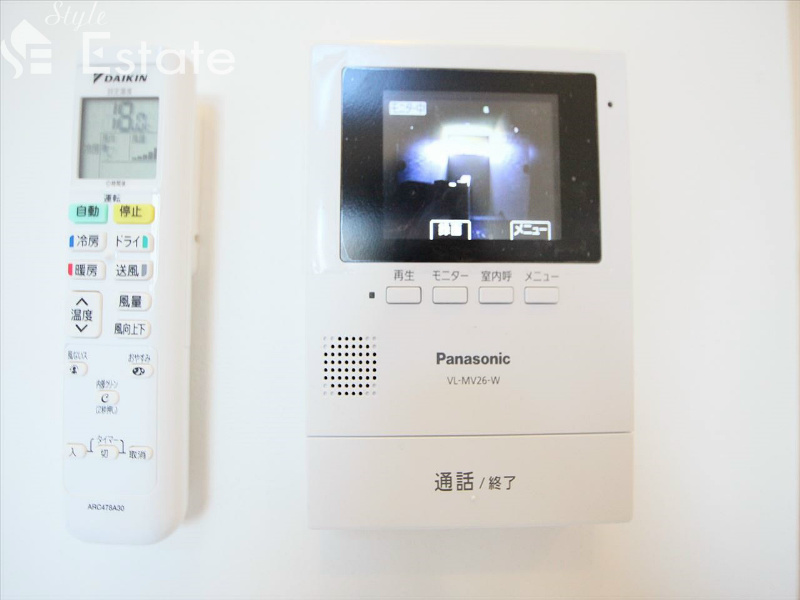 セキュリティ　モニター付インターホン