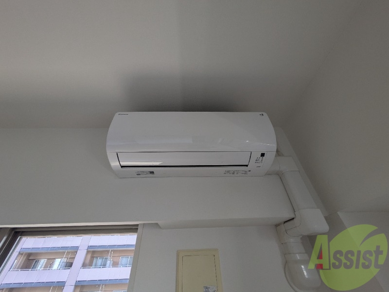 その他設備　エアコンも設置済みなので用意する必要が無いです。