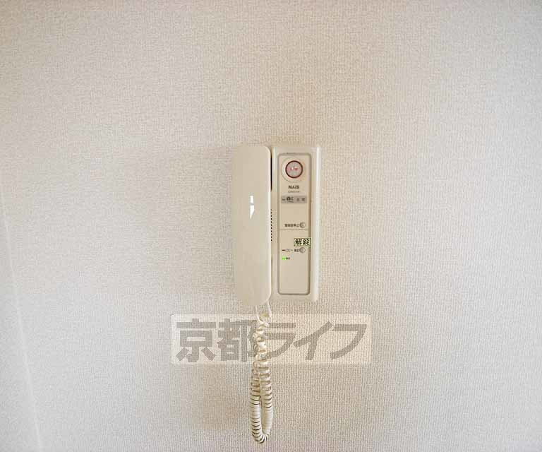 セキュリティ　来客も安心です。