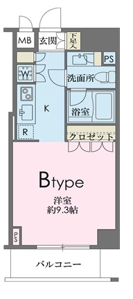 東京都港区南麻布１（マンション）の賃貸物件の間取り