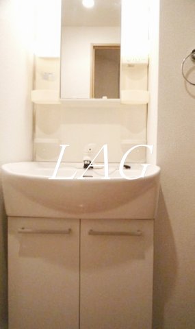 洗面設備　洗面台です。