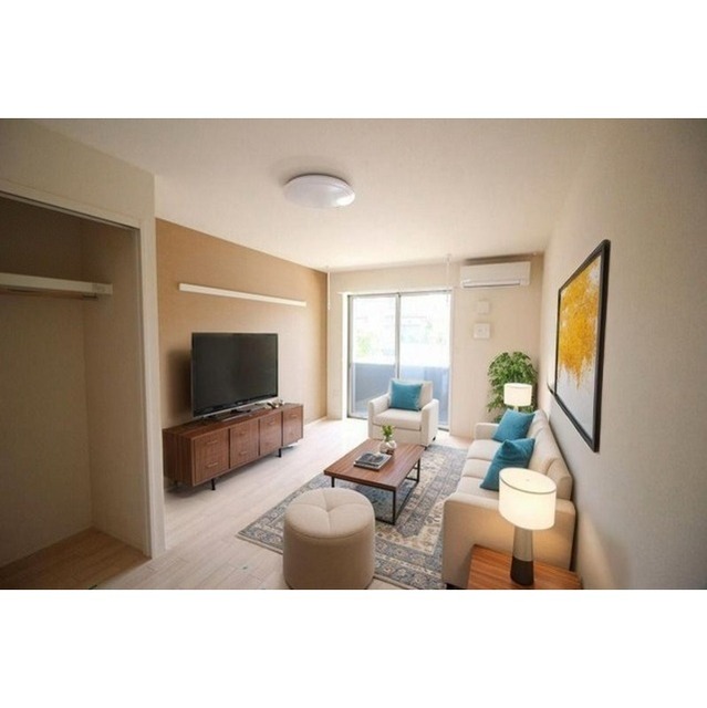 居室・リビング　写真内の家具・家電はＡＩイメージです