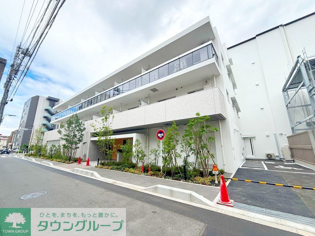 建物外観　インターネット無料！カーシェア、シェアサイクル有