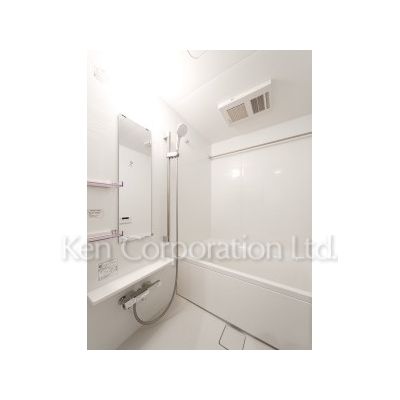 バス・シャワールーム　同タイプ3階のお部屋を撮影。仕様が異なることがあります。