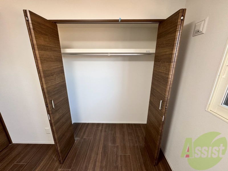 収納　収納を開けてみました！たくさん入りそうですね～