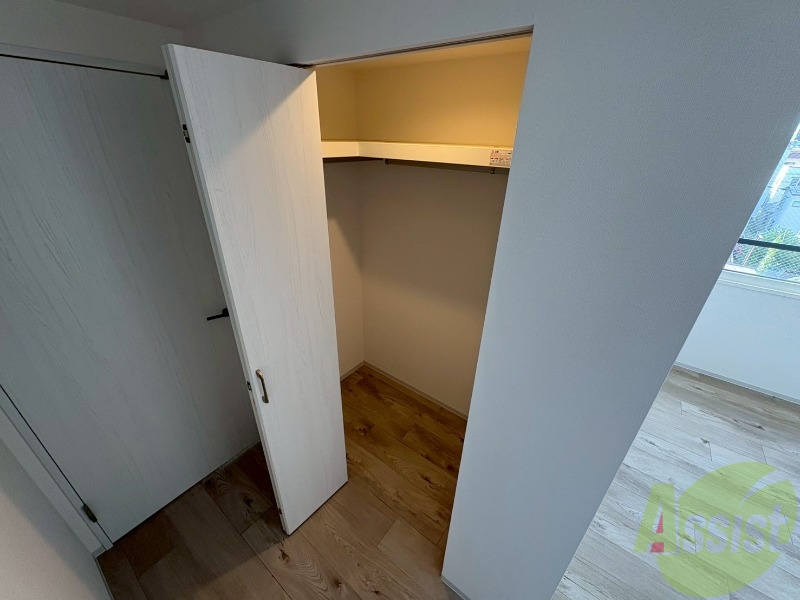 収納　収納もバッチリあるのでお部屋が片付きますよ！