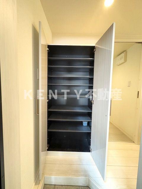 収納　大きなスペースがあり、収納には困りません