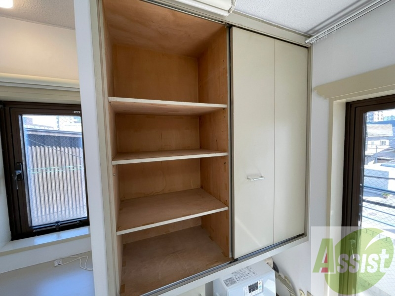 収納　洋室のクローゼットです。部屋がすっきり片付きます。