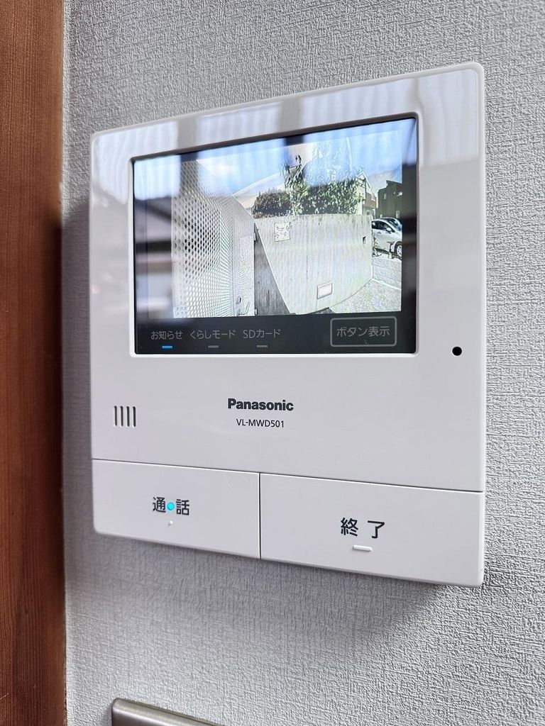 セキュリティ　TVモニタ付きインターホン