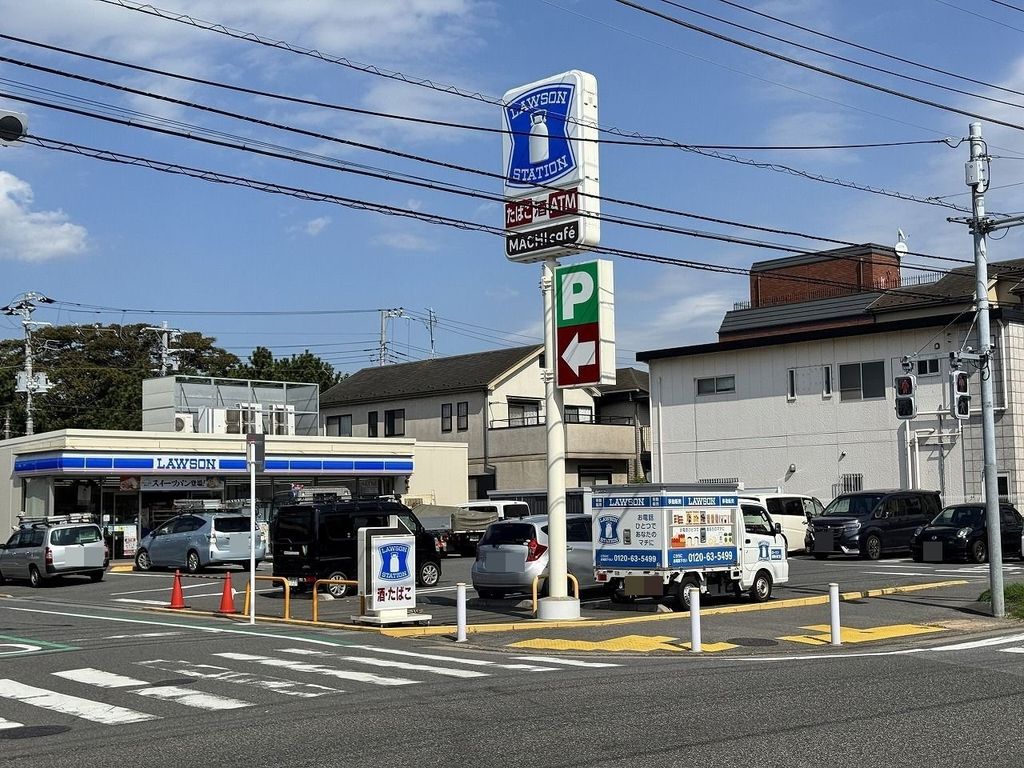 コンビニ　ローソン 習志野袖ヶ浦四丁目店（コンビニ）まで140m
