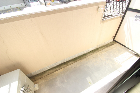 バルコニー　※別部屋の写真です