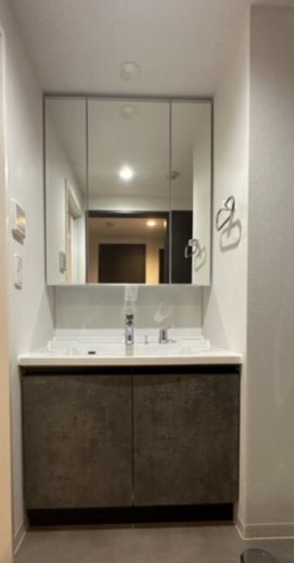 洗面設備　建築中のため、類似物件のお写真です(現状を優先します）