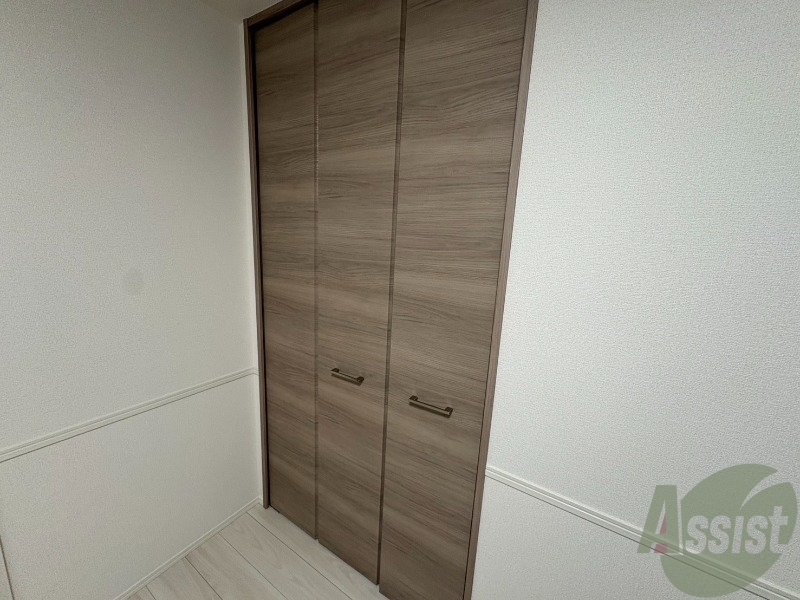 収納　ここに収納があります。収納があると部屋が広く使えます。