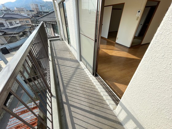 バルコニー　※別部屋の写真です