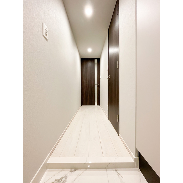 玄関　明るい玄関です