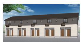 建物外観　完成イメージ（只今建設中です）