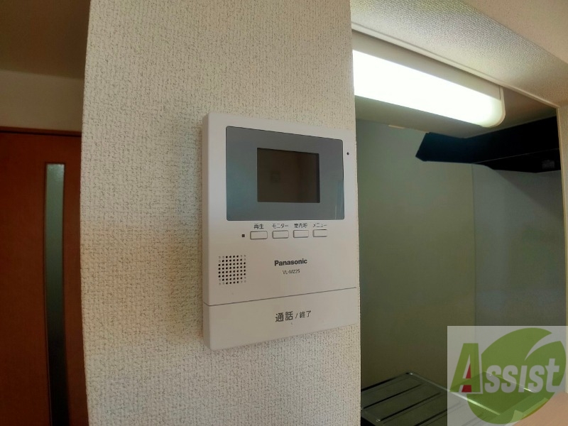 セキュリティ　インターホンで来客確認ができます。色々な機能が付いています。