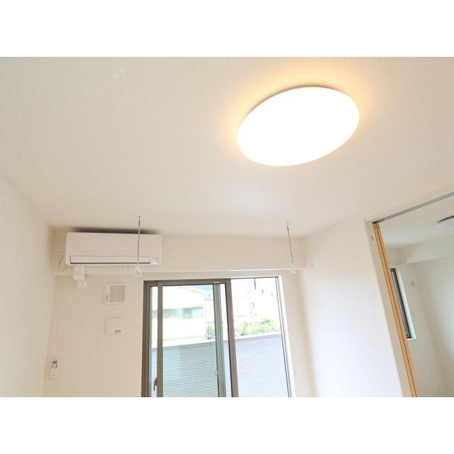 その他設備　エアコン＆室内物干し