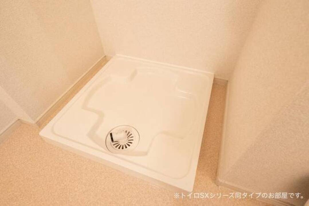 洗面設備　洗濯機置場