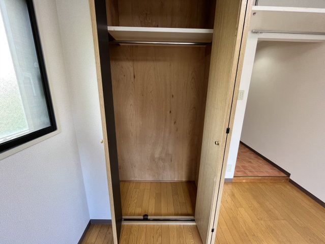 収納　たっぷりとした収納スペースです