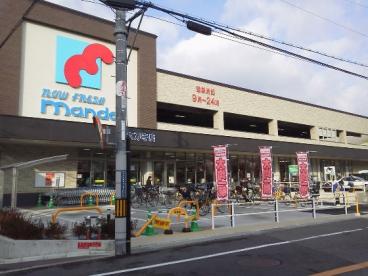 スーパー　万代 六万寺店（スーパー）まで664m